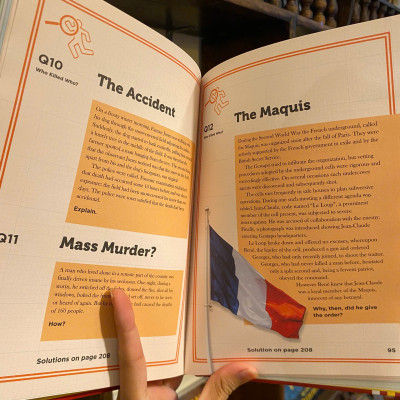 Sách - The Biggest Book of Lateral Thinking Puzzles: 100+ Brainteasers to Ponder by Erwin Brecher