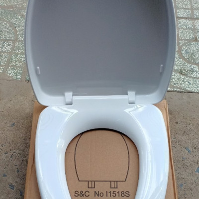 Nắp nhựa dùng cho bồn cầu  đóng êm SCCNI 1518S-WT-hàng chính hãng American Standard