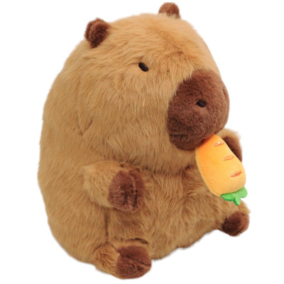 Thú Bông Capybara Cà Rốt 22 cm - Nuan Nuan CHLBST22-22CM