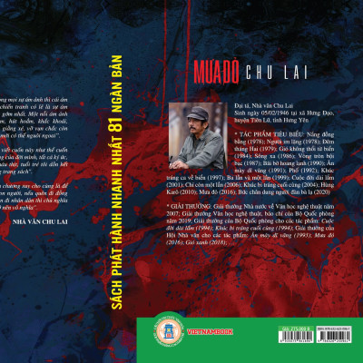 MƯA ĐỎ (Ấn Phẩm Đặc Biệt, Có Chữ Ký Của Tác Giả Chu Lai: Hộp Gỗ + Bìa Cứng Áo Ôm) (Số lượng có hạn)