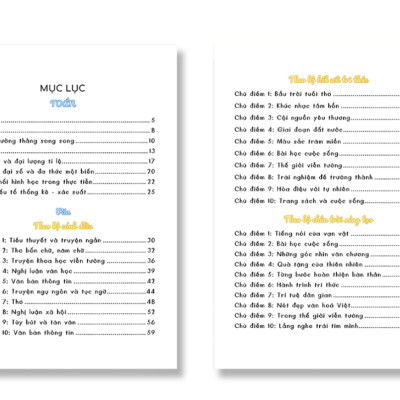 Sách - Combo Sổ Tay Hack Kiến Thức Toán Anh 7 & Đề Cương Toán Văn Anh 7 SKETCHNOTE (WU)