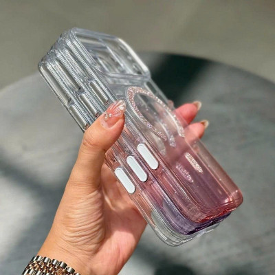 Ốp Lưng cho iPhone 17 Pro Max Memumi Glitte Lưng Trong Phối Nhũ Bling Lấp Lánh, Chống Ố, Hỗ Trợ Sạc Không Dây - Hàng chính hãng