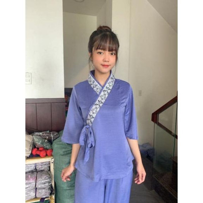 ĐỒ LAM ĐI CHÙAMẫu Lụa Pháp