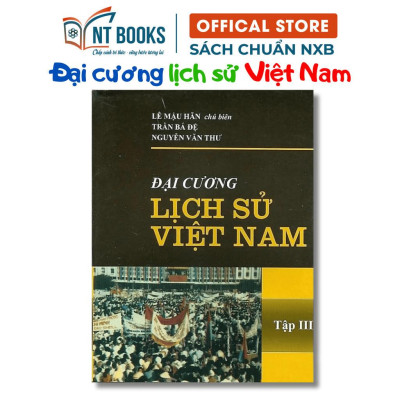 Sách - Combo Đại Cương Lịch Sử Việt Nam Tập 1 + Tập 2 + Tập 3 - HV