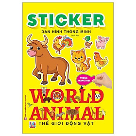Sticker Dán Hình Thông Minh - Thế Giới Động Vật - Trong Trang Trại