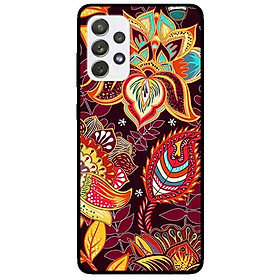 Ốp lưng dành cho Samsung Galaxy A72 5G mẫu Họa Tiết Hoa Đa Màu
