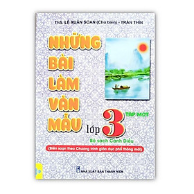 Sách - Những bài làm văn mẫu lớp 3 - Tập 1 ( Bộ sách cánh diều )
