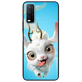 Ốp lưng dành cho Vivo Y20 - Y20s - Y12s mẫu Thỏ Lè Lưỡi