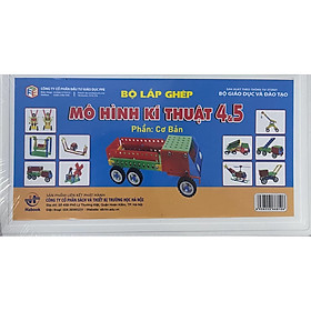  Sách - Bộ lắp ghép mô hình kỹ thuật 4 & 5 ( phần cơ bản )