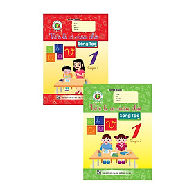 Sách - Vở Ô Li Có Mẫu Chữ Lớp 1 - Sáng Tạo - Combo 2 Tập - Khang Việt Book