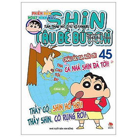 Shin - Cậu Bé Bút Chì - Phiên Bản Hoạt Hình Màu - Tập 45: Tuần Trăng Mật Ở Xứ Sở Kanguru (Tái Bản 2023)