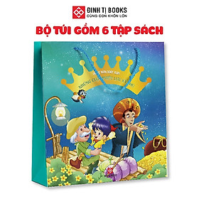 Sách - Ngày Xửa Ngày Xưa - Những Cuộc Phiêu Lưu Kỳ Thú - Combo 6 Tập - Đinh Tị Books