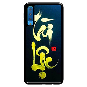 Ốp lưng cho Samsung Galaxy A7 2018  thư pháp 32 - Hàng chính hãng