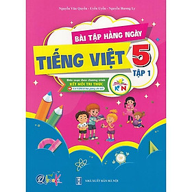 Sách - Bài tập hằng ngày Tiếng Việt 5 tập 1 (Kết nối tri thức)