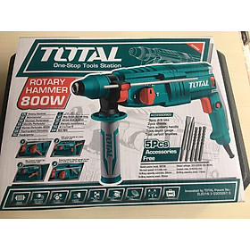 MÁY KHOAN ĐỤC 3 CHỨC NĂNG 26MM 800W TOTAL TH308266 - HÀNG CHÍNH HÃNG