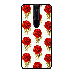 Ốp lưng cho Oppo F11 Pro NỀN HOA HỒNG 4- Hàng chính hãng
