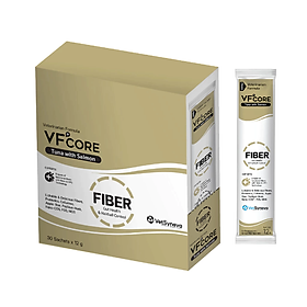 Súp thưởng chức năng VF Core FIBER tiêu búi lông, hỗ trợ tiêu hóa cho mèo gói 12g