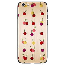 Ốp Lưng in cho Iphone 6/6s Mẫu Anh Đào - Hàng Chính Hãng