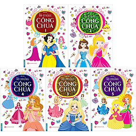 Combo 5 Quyển-Tô Màu Công Chúa (Minh Thắng)