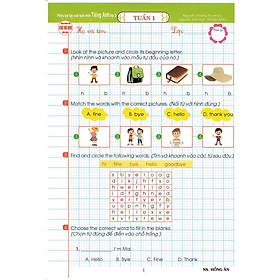 SÁCH - phiếu bài tập cuối tuấn môn tiếng anh lớp 3 (biên soạn theo chương trình gdpt mới)