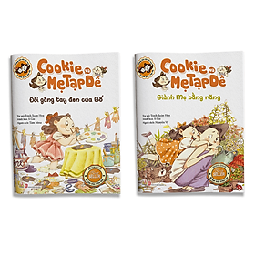Combo 2 Cuốn Cookie Và Mẹ Tạp Dề - Đôi Găng Tay Đen Của Bố &  Giành Mẹ Bằng Răng