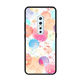 Ốp Lưng in cho Vivo V17 Pro Mẫu Hiệu Ứng Màu Nước - Hàng Chính Hãng