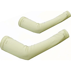 Găng tay ống chống nắng UPF50+ kem Zigzag GLV00206