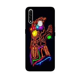 Ốp Lưng in cho Oppo A8 Mẫu Găng Tay Vô Cực - Hàng Chính Hãng