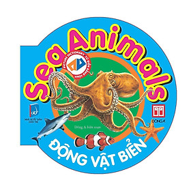 Sách - Từ Điển Anh - Việt Bằng Hình - Sea Animals - Động Vật Biển - Đông A