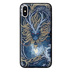 Ốp in cho iPhone X Rồng Xanh - Hàng chính hãng