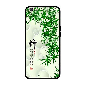 Ốp Lưng in cho Oppo A59 mẫu Tranh Nền Tre - Hàng Chính Hãng