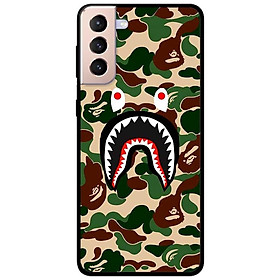 Ốp lưng dành cho Samsung Galaxy S22 - S22 Plus - S22 Ultra - mẫu Bape Camo Xanh Lá