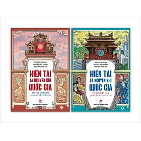 Combo 02 cuốn: Hiền tài là nguyên khí quốc gia - Trí tuệ Việt Nam qua các bậc Hiền tài
