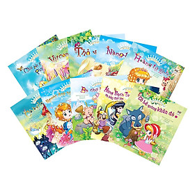 Sách - Truyện Kể Cho Bé Trước Giờ Đi Ngủ - Ngày Xửa Ngày Xưa - Combo 10 Cuốn - Đinh Tị Books