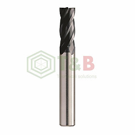Dao Phay Phẳng 4 Me D4x11x45L Union Tool Model C-CES4040, Dao phay ngón gia công trước nhiệt, đồng, nhôm