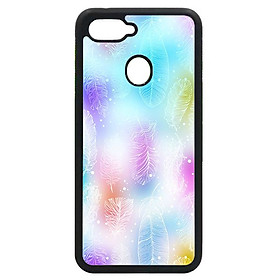 Ốp lưng cho Oppo F9 nền lông vũ 1 - Hàng chính hãng