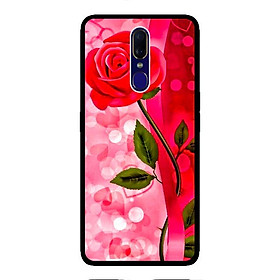 Ốp lưng cho Oppo F11 NỀN HOA HỒNG 1 - Hàng chính hãng