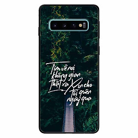 Ốp lưng in cho Samsung S10 Plus Mẫu Tìm Về Nơi Xa