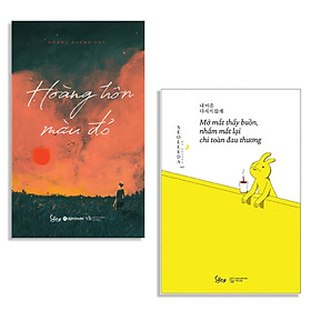Combo Sách : Hoàng Hôn Màu Đỏ + Mở Mắt Thấy Buồn, Nhắm Mắt Lại Chỉ Toàn Đau Thương