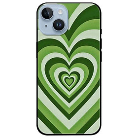 Ốp lưng dành cho Iphone 14 - Iphone 14 Plus - Iphone 14 Pro - Iphone 14 Pro Max - Tim Xanh Ảo