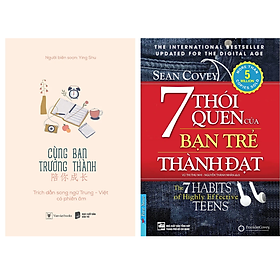Combo 2Q: Cùng Bạn Trưởng Thành + 7 Thói Quen Của Bạn Trẻ Thành Đạt (Sách Phát Triển Bản Thân Bạn Trẻ Nên Đọc) 