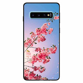 Ốp lưng dành cho Samsung S10 Plus mẫu Hoa Đào Rơi