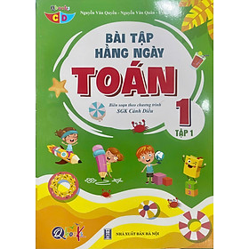 Bài tập hằng ngày Toán 1 tập 1 - Biên soạn theo chương trình SGK Cánh diều