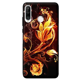 Ốp lưng in cho Huawei P30 Lite Hoa Lửa - Hàng chính hãng