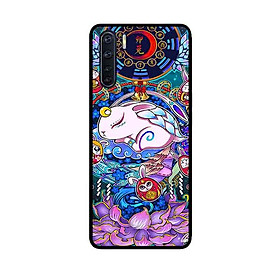 Ốp Lưng in cho Oppo A91 Mẫu 12 Con Giáp Mẹo - Hàng Chính Hãng