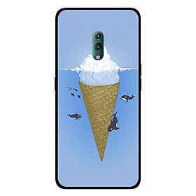 Ốp Lưng in cho Oppo K3 Mẫu Kem Đại Dương - Hàng Chính Hãng