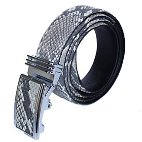 Thắt Lưng Nam Da Trăn Huy Hoàng HT4301 - Da Nguyên Thủy