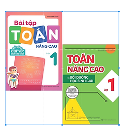 Combo Toán Nâng Cao và bài tập toán nâng cao lớp 1