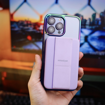 Ốp lưng từ tình viền TPU mạ crom cho iPhone 14 Pro Max / 15 Pro Max / iP 14 Pro / 15 Pro hiệu X-Level Streamer Rainbow - Thiết kệ mặt lưng PC chống ố, lực hút nam châm mạnh mẽ, thiết kế sang trọng - Hàng nhập khẩu