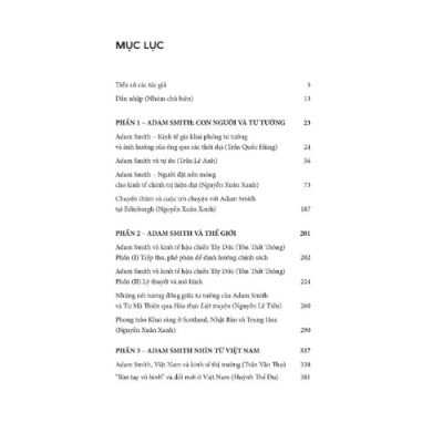 Kỷ Yếu 300 Năm Adam Smith - Người Đặt Nền Tảng Của Kinh Tế Học Phồn Vinh (PB)